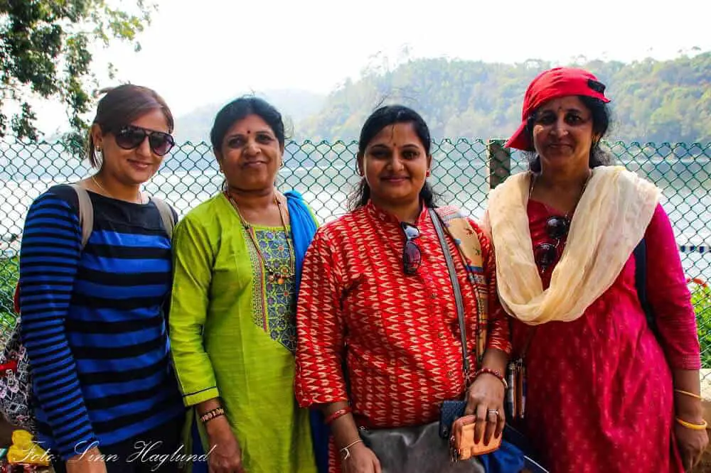 A group of women I got to talk with in Munnar, India