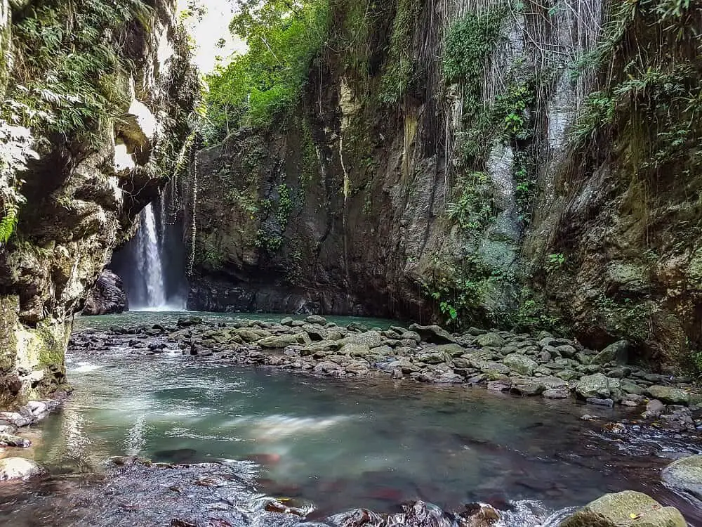Bagongbong waterfall in Biliran