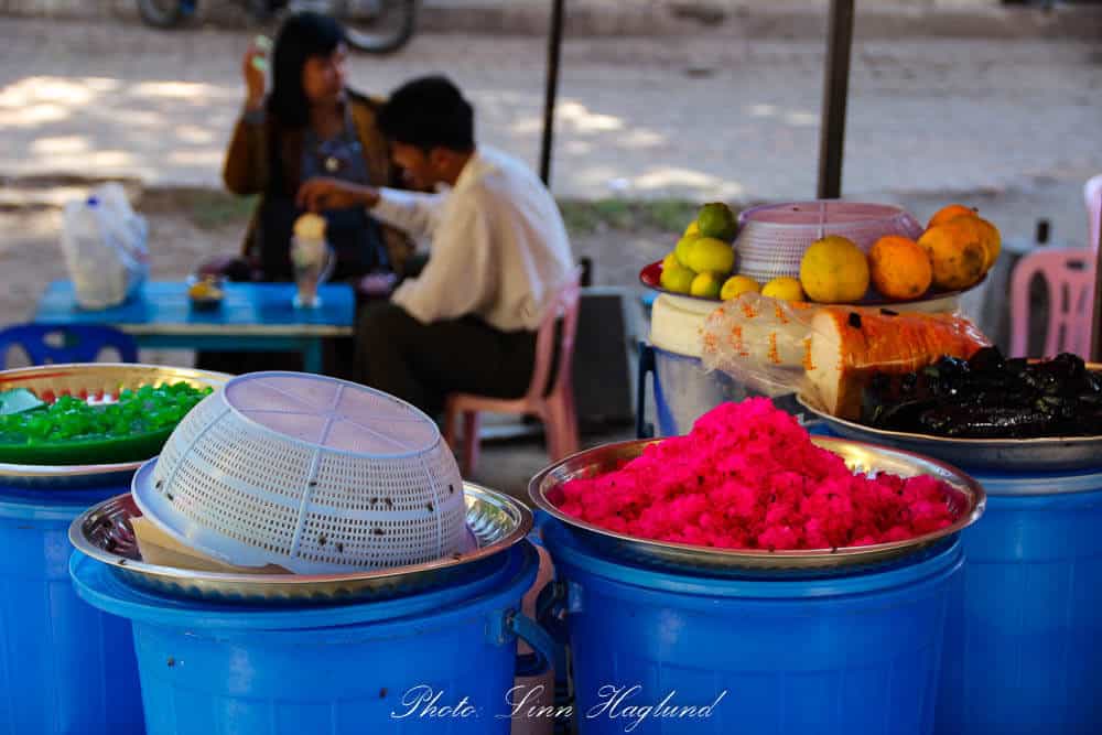 Street food in Myanmar