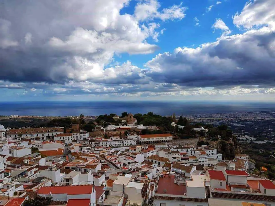 View over Mijas Pueblo