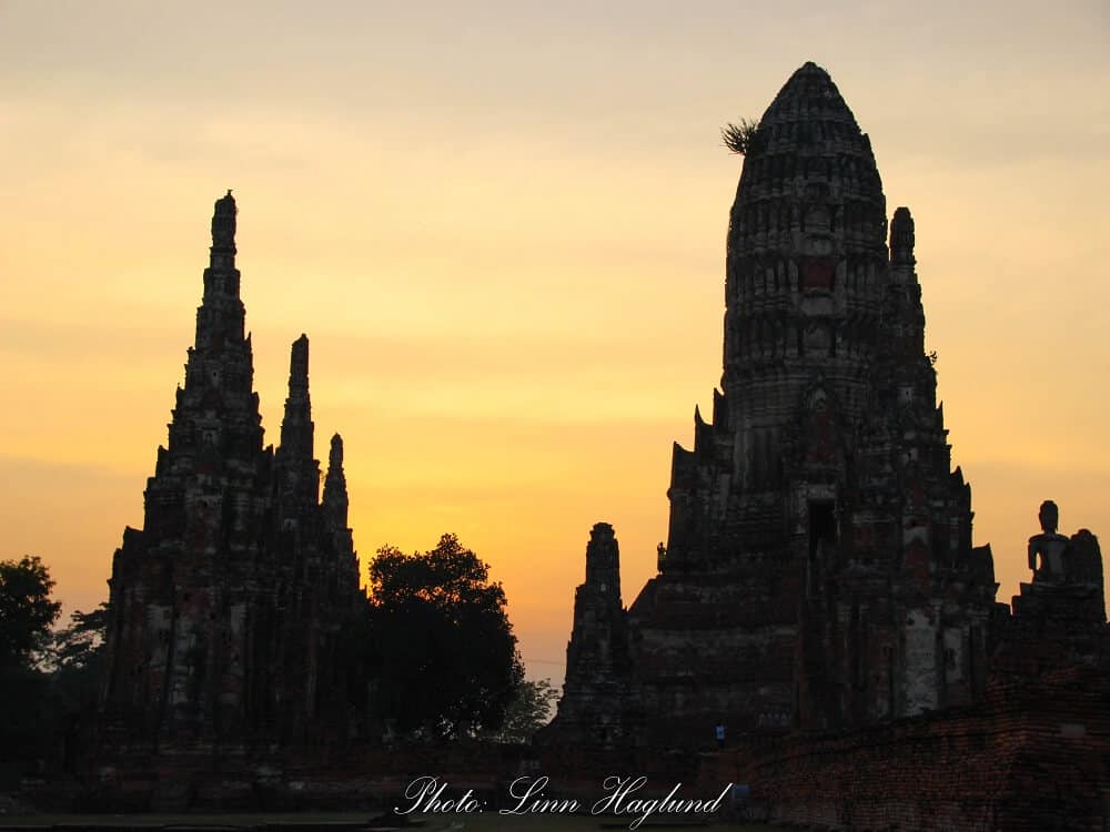 Sunset in Sukhothai