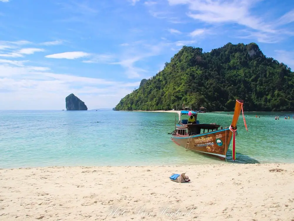 Thailand images from beautiful sand bar island