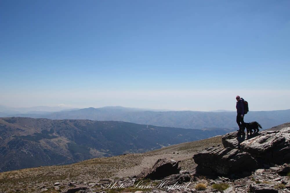 View along the hike to Mulhacen