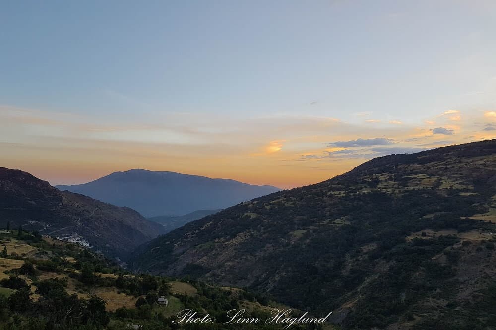 Sunset on the Mulhacen hike