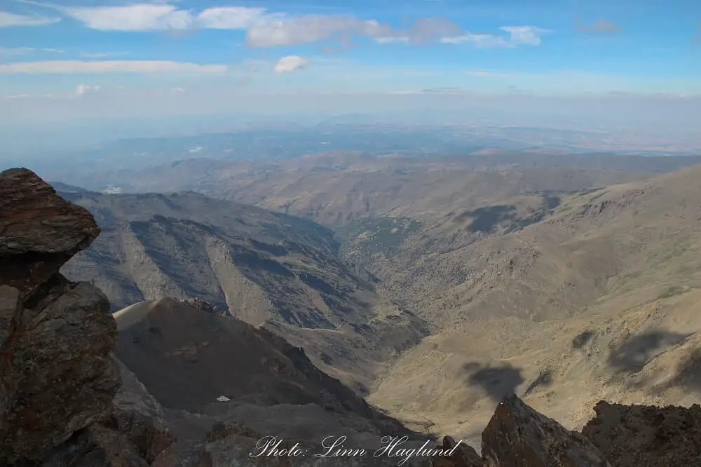 top view from Mulhacen