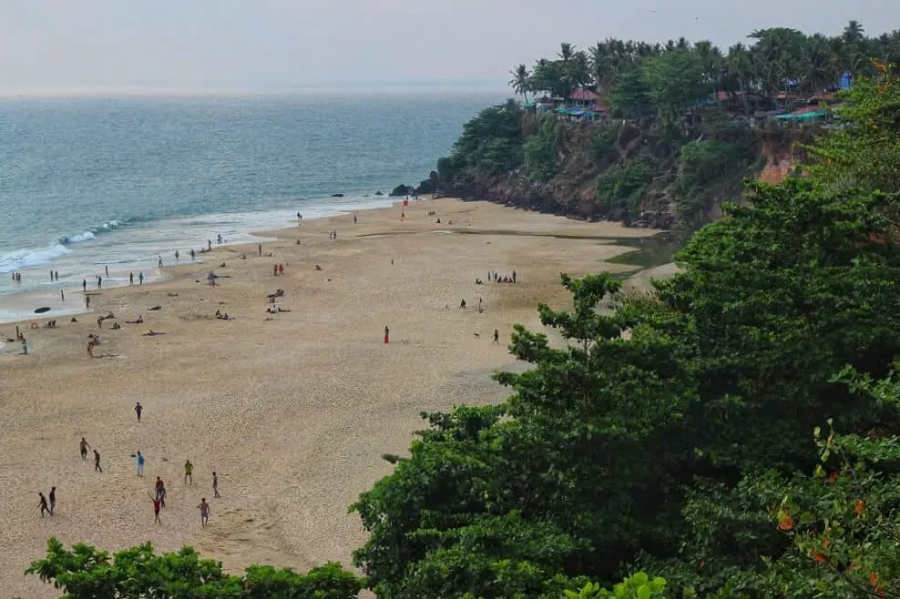 View from Varkala cliff