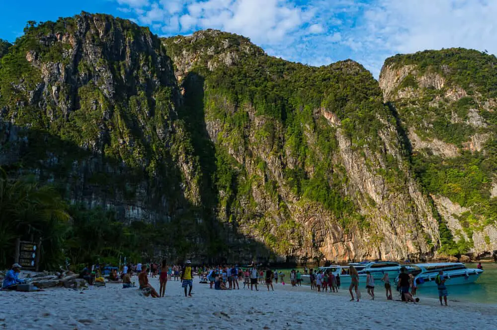 Maya Bay in Thailand is closed to tourism due to overtourism