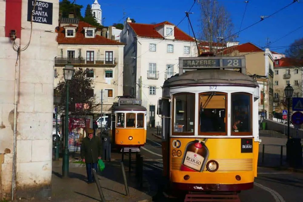 No. 28 Tram in Lisbon