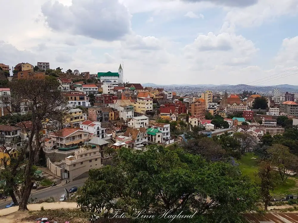 Views of Antananarivo not far from the children's home