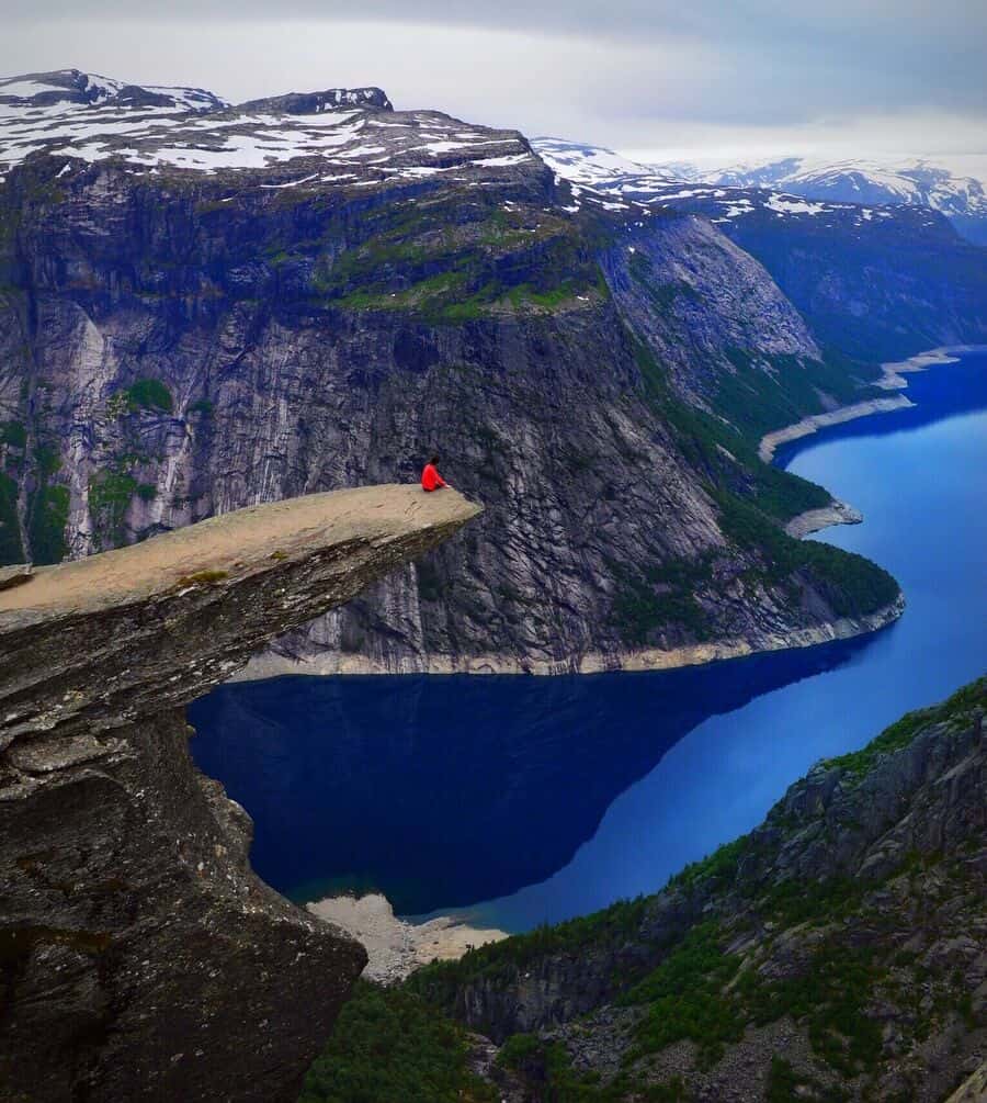 Trolltunga hike is one of the most famous hikes in Norway