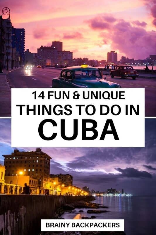 Are you looking for fun and unique things to do in Cuba? This is a complete Cuba travel guide with all you need to know to travel to Cuba. Top things to do in Cuba from nature, cities, and cultural experiences. #traveltips #responsibletourism #brainybackpackers #caribbean #cuba #travel #independenttravel