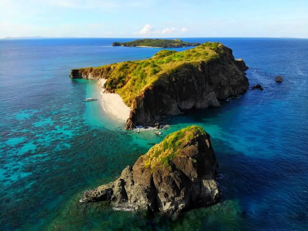 Caramoan Islands from above