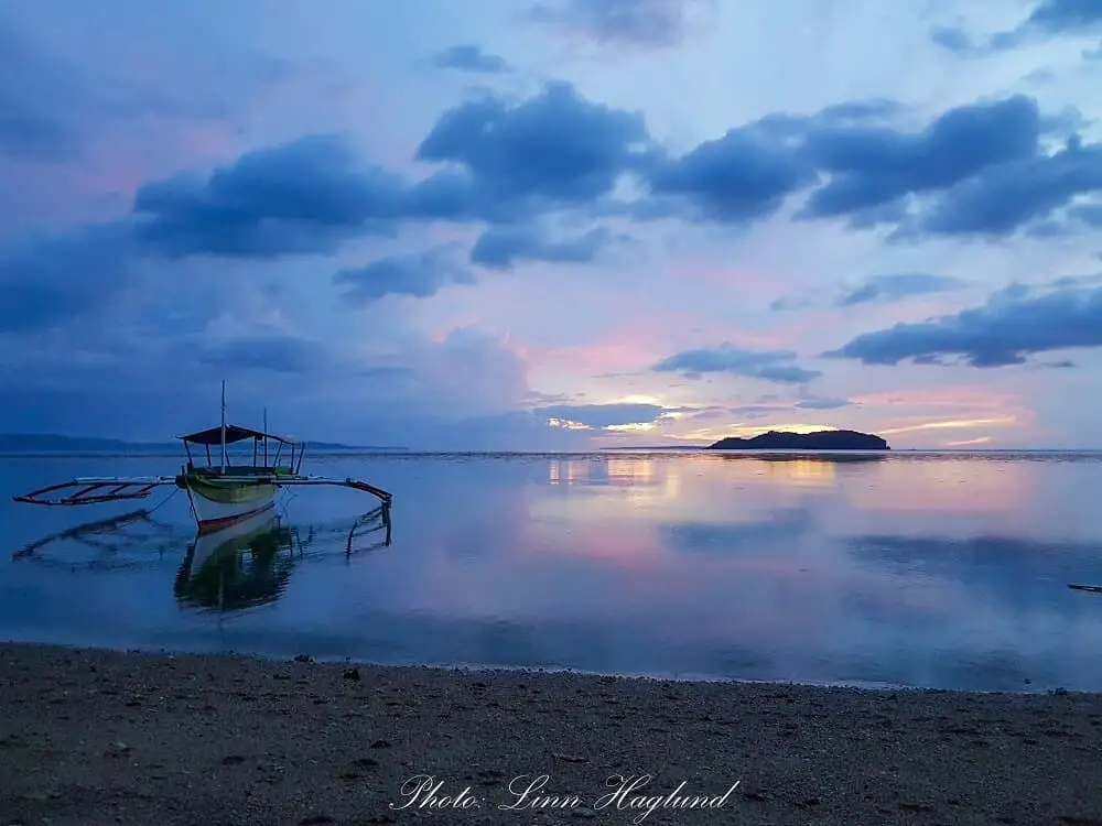 Philippines off the beaten track sunset