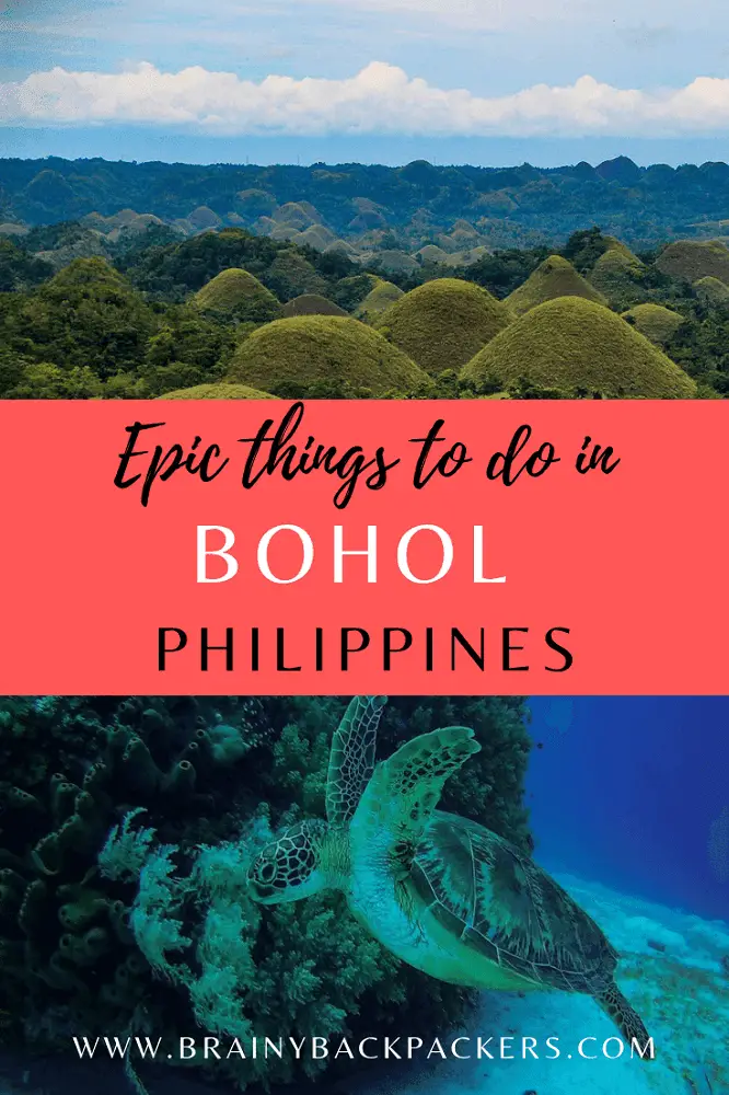 Traveltips and things to do in Bohol island in the Philippines