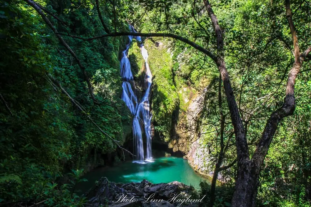 View of Vegas Grande waterfall