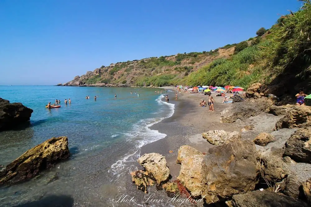 Caleta de Maro is said to be one of Spains most beautiful beaches