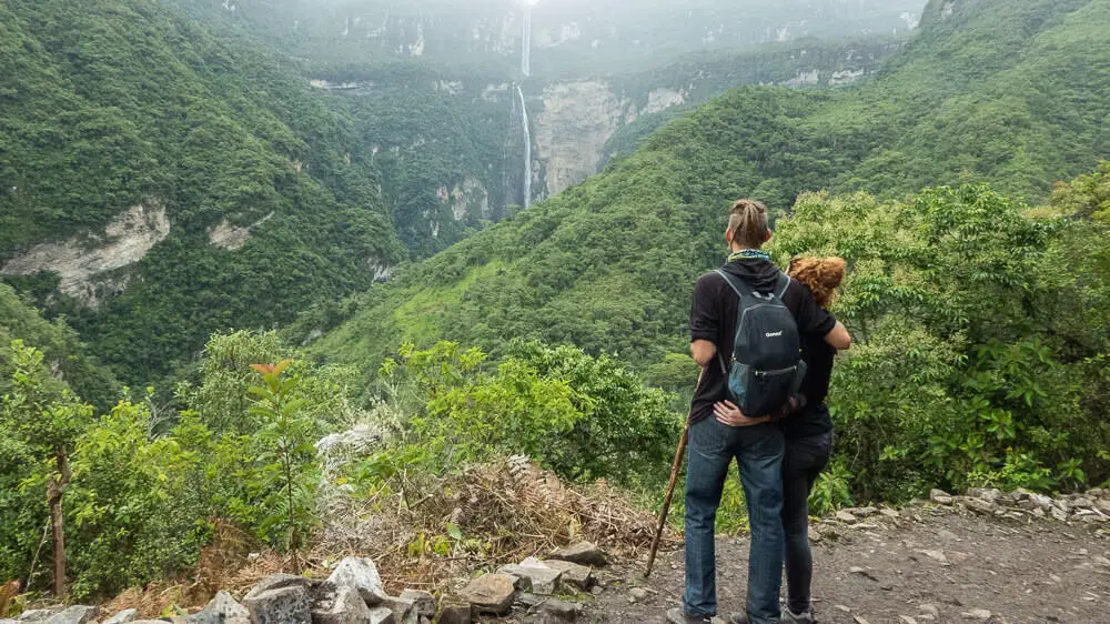 Hiking to Gocta Falls is a beautiful Peru off the beaten path experience