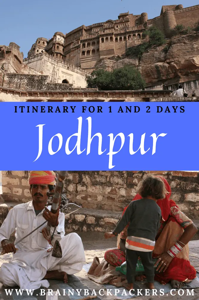 Jodhpur itinerary for 1 and 2 days. All the best tourist attractions and things to see.