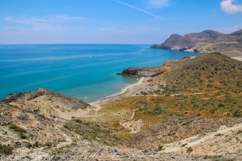 Playa del Barronal in Cabo de Gata makes the perfect day trip from Malaga