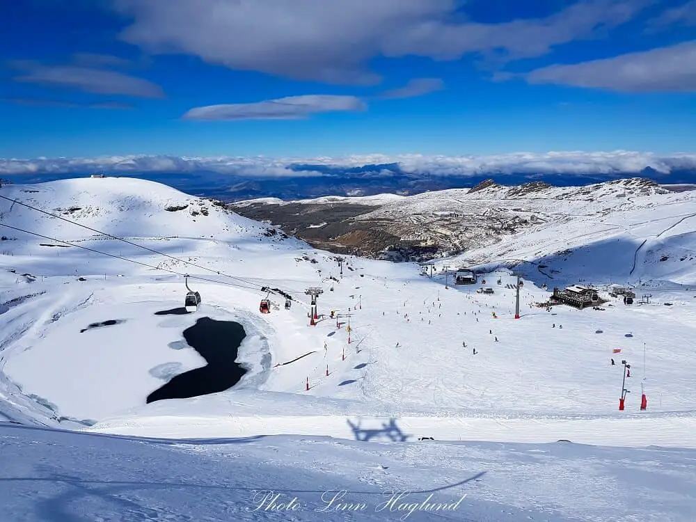 Sierra Nevada views in winter