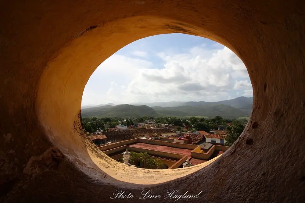 View from the clock tower in Trinidad