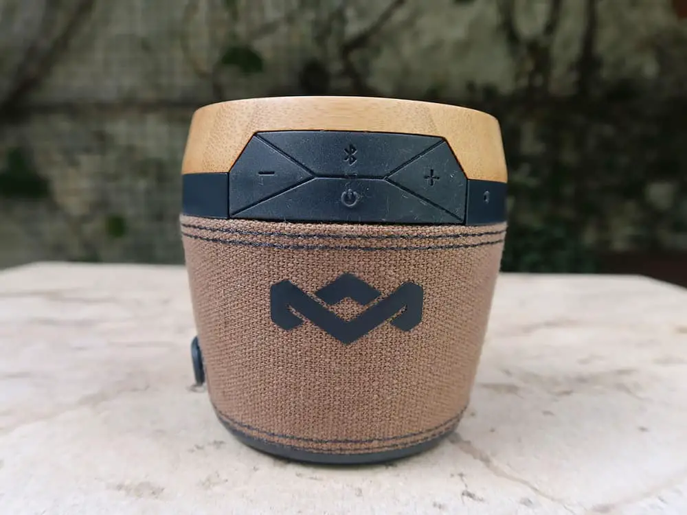 A Marley Chant Bluetooth speaker is one of the best earth friendly gifts you can give to any traveler
