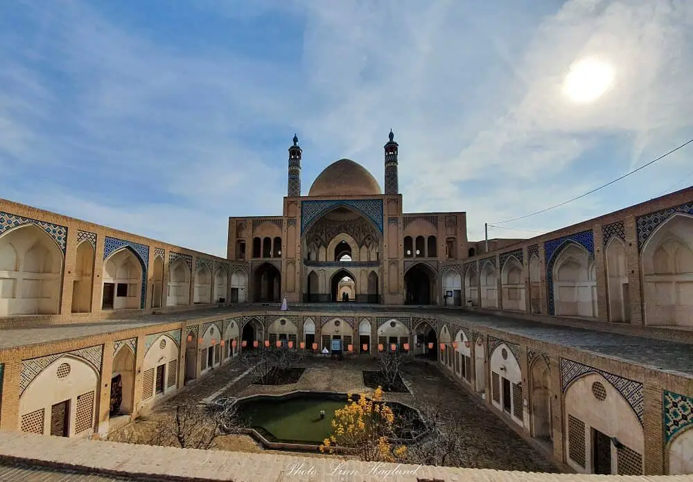 Agha Bozorg Mosque, Kashan Iran