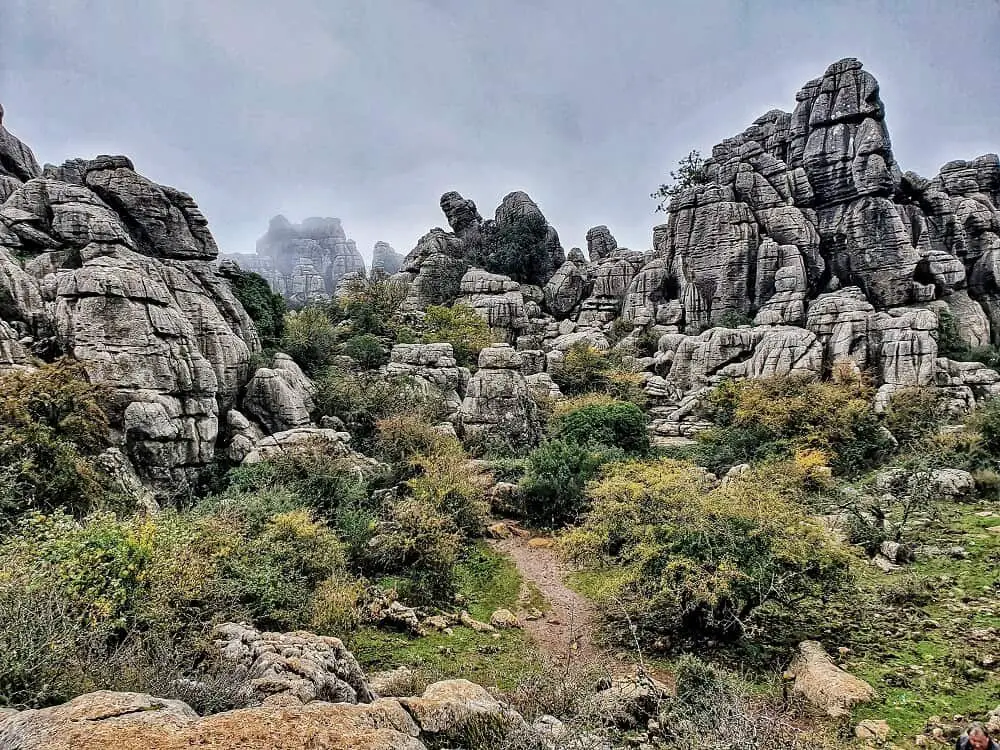 El Torcal de Antequera is one of the most spectacular hikes in Spain