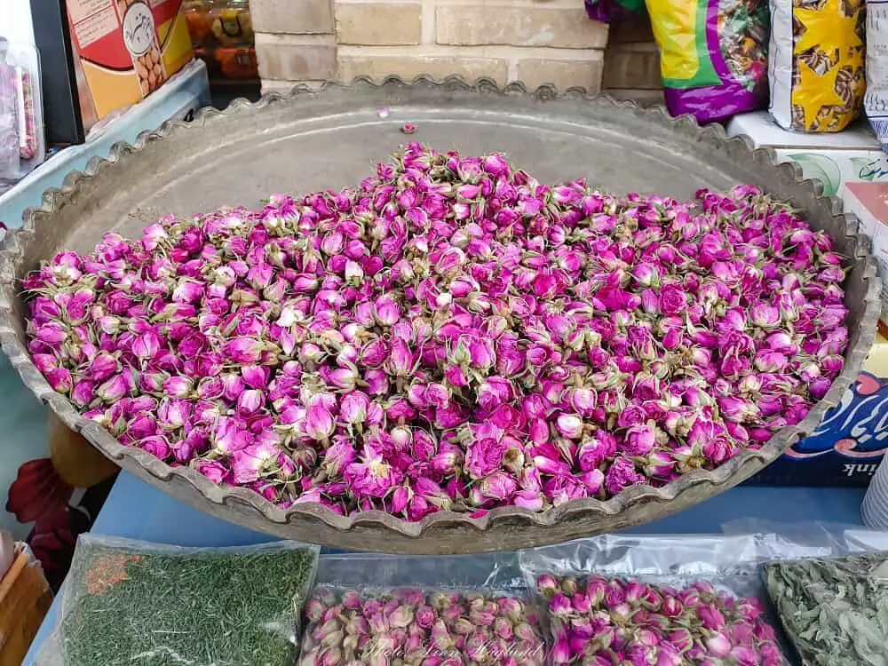Kashan is famous for its natural rose water