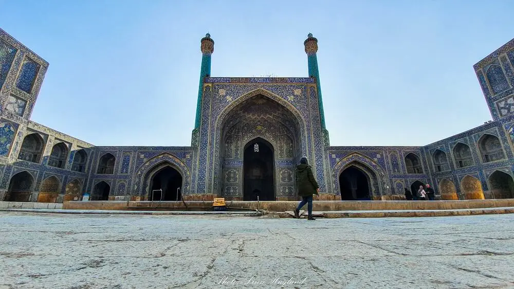 Shah Mosque is one of the most famous tourist attractions in Isfahan