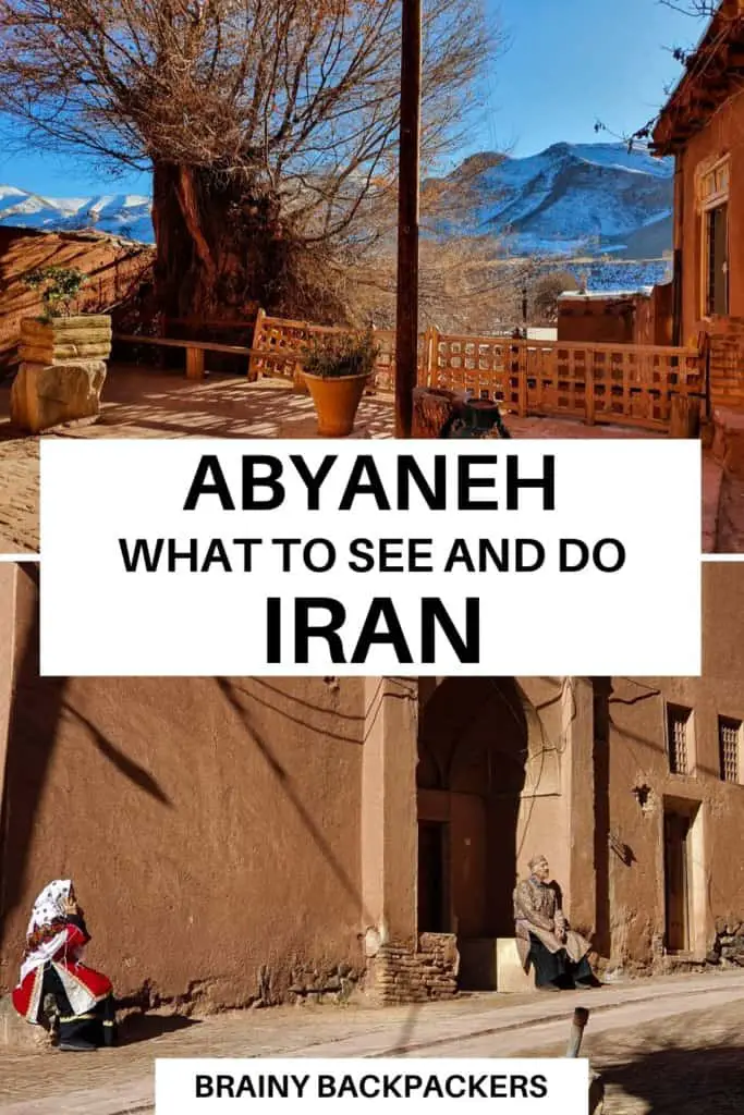 Do you want to experience Iran's ancient culture? Abyaneh is one of the few villages where the traditional language, clothing, and customs have been preserved among the locals. It is a great place to visit, but make sure you do it responsibly. #responsibletourism #traveliran #middleeast #asia #westernasia #brainybackpackers #sustainabletravel #culture #offbeatdestinations #responsibletravel