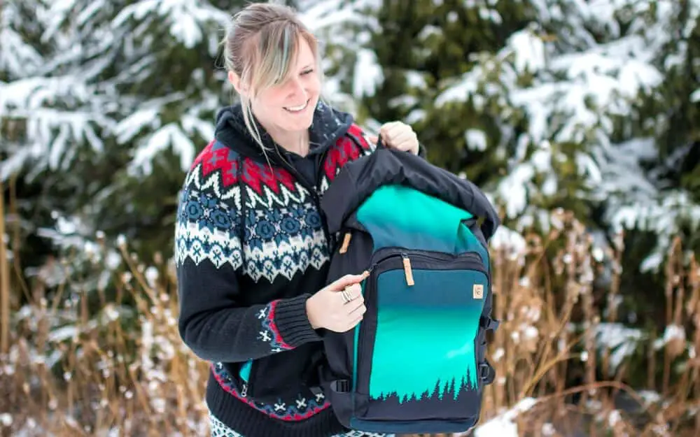 eco friendly backpack from Tentree