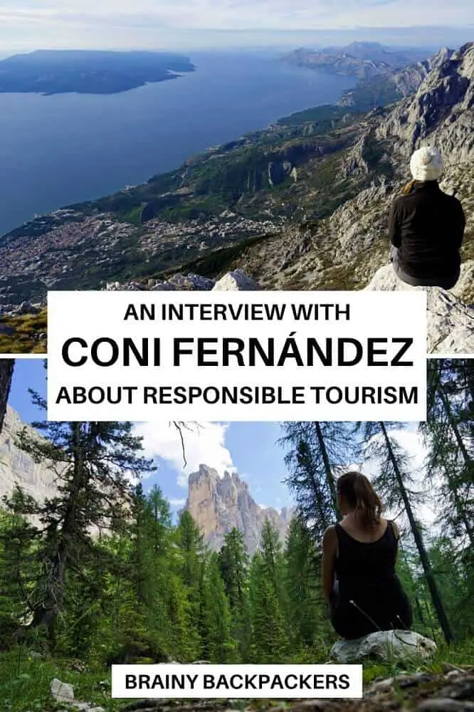 Are you curious about responsible tourism? See what Coni Fernández of the sustainable travel blog, Experiencing the Globe has to say about it! #responsibletourism #sustainability #overtourism #sustainabletravel #brainybackpackers #sustainabletourism #traveltips