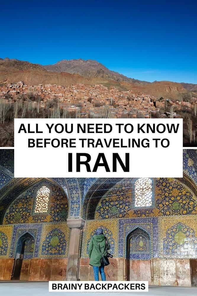 Are you planning a trip to Iran? Don't go without reading this complete travel guide to Iran. #irantravel #middleeast #traveltips #travelguide #responsibletourism #iranvisa #brainybackpackers #travel #asia