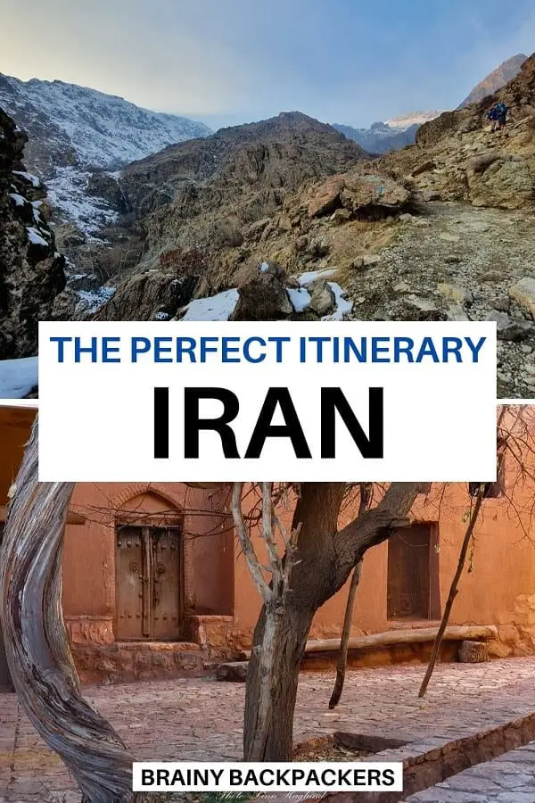 Are you planning a trip to Iran? This is the perfect Iran itinerary for 10 days in Iran. #responsibletravel #traveltips #itinerary #itineraryiran #irantravel #asia #middleeast #irantourism #touristiniran #brainybackpackers