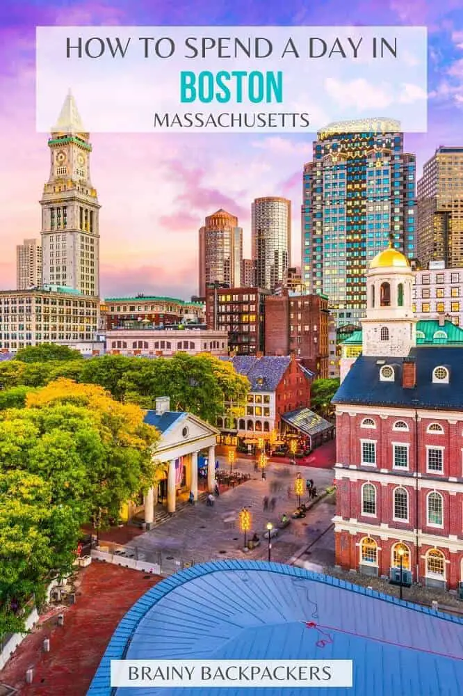 Planning a day trip to Boston? This is the ultimate one day in Boston itinerary! #responsibletourism #daytrip #boston #traveltips #itinerary #cityguide #travel #usa #unitedstates #america