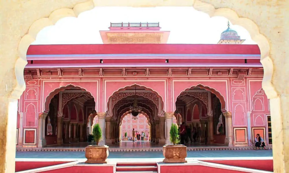 The City Palace in Jaipur is one of the most colorful places to see in Rajasthan