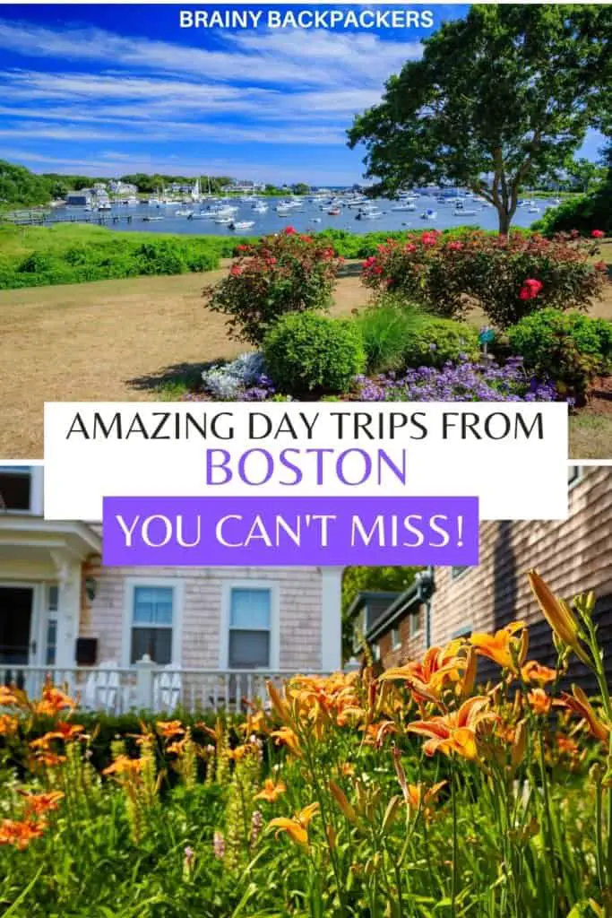 Looking for epic day trips from Boston? Here are the absolute best Boston day trips! #traveltips #responsibletourism #unitedstates #travel #massachusetts #boston #daytrips #city #nature #beach #beautifulplaces #brainybackpackers