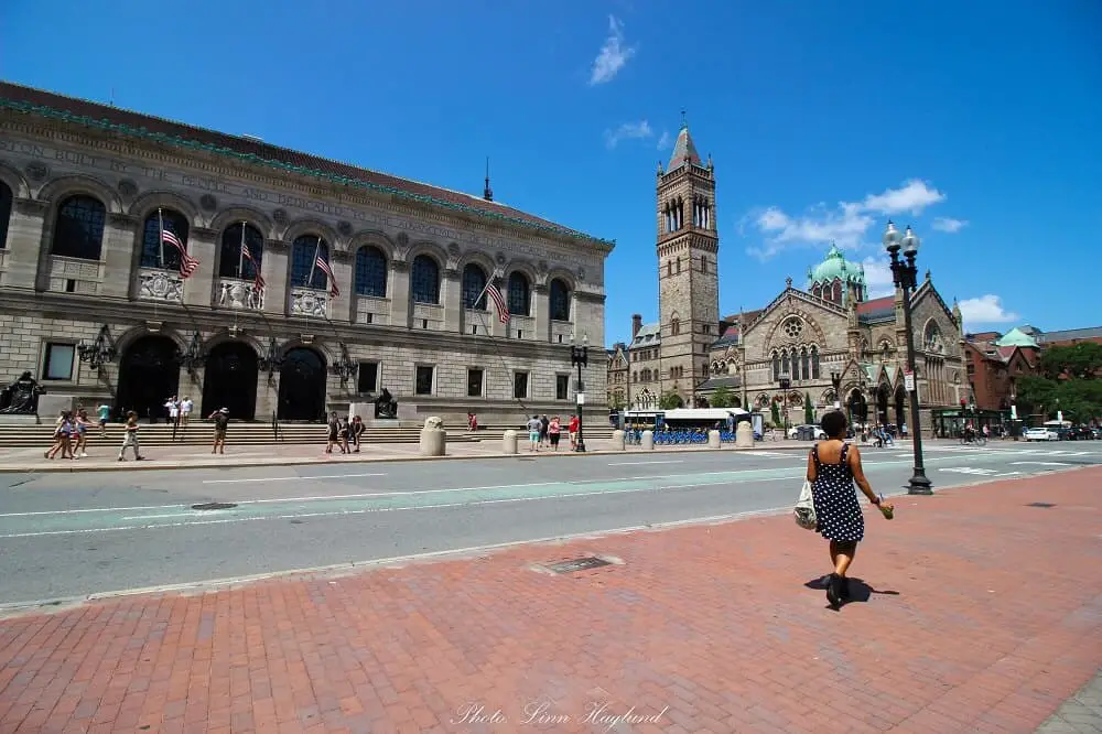 Visit the mesmerizing Boston Public Library at Copley Square is one of the best things to do in Boston in one day