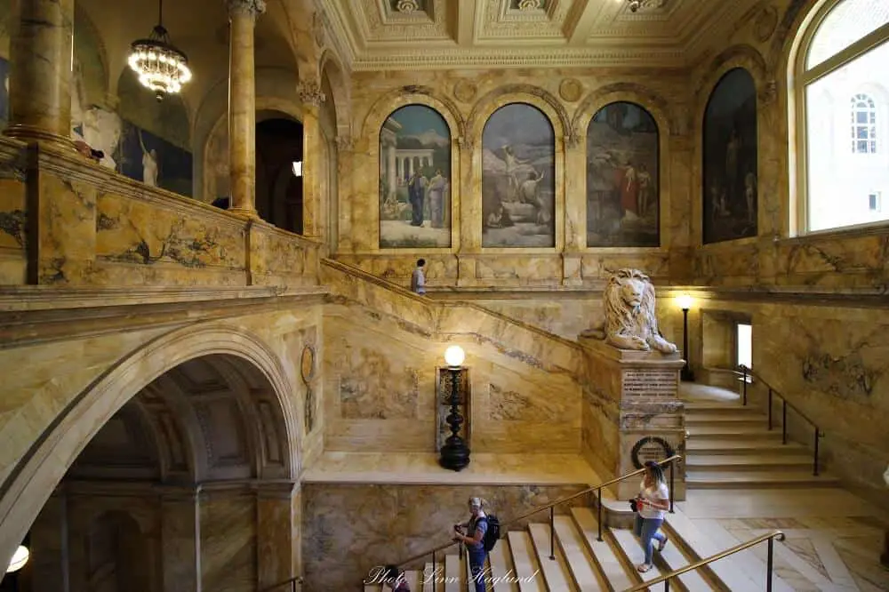 Visiting the Boston Public Library on Copley Square should be on your Boston itinerary