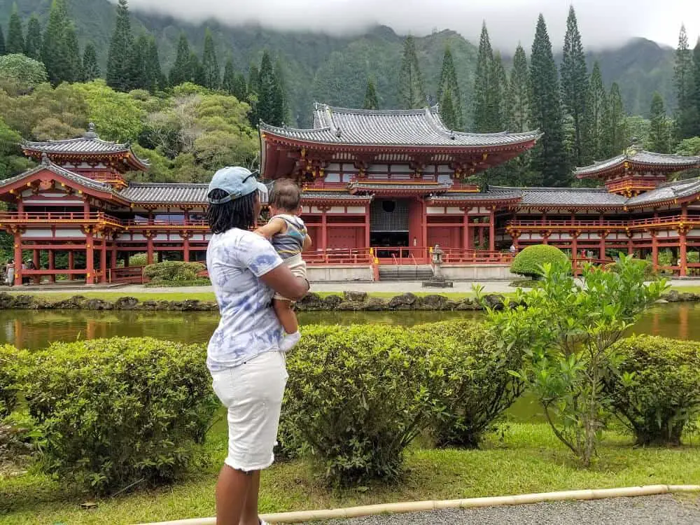 Byodo-In Temple in Oahu: Coritta Lewis - It's A Family Thing