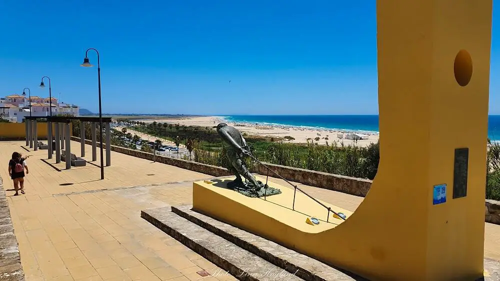 Conil de la Frontera on the Costa de la Luz, is a seaside resort on the  Atlantic coast in Cadiz province, Andalucia, with stunning white sand  beaches