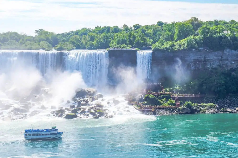 Niagara Falls is one of the best long weekend trips from Boston