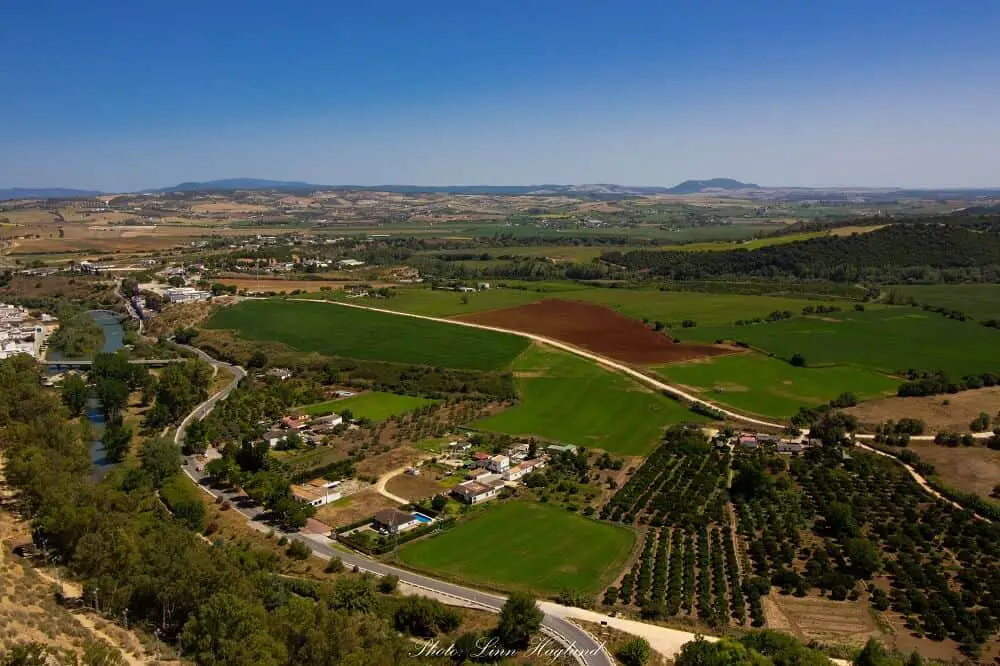 Plaza del Cabildo viewpoint in Arcos de la Frontera Spain