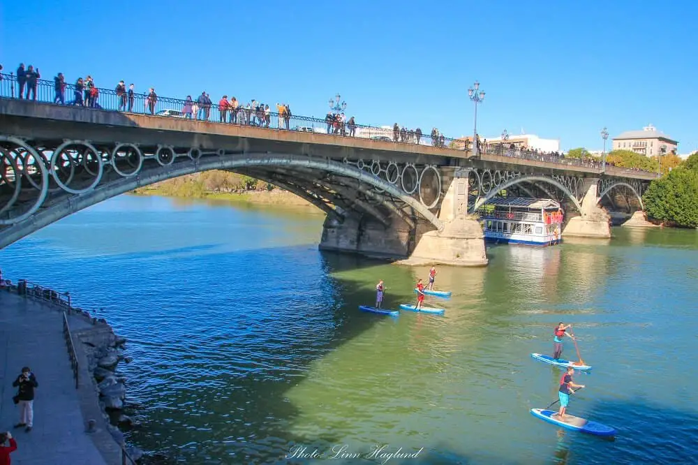 Go and see Puente de Triana on a Seville 3 days trip
