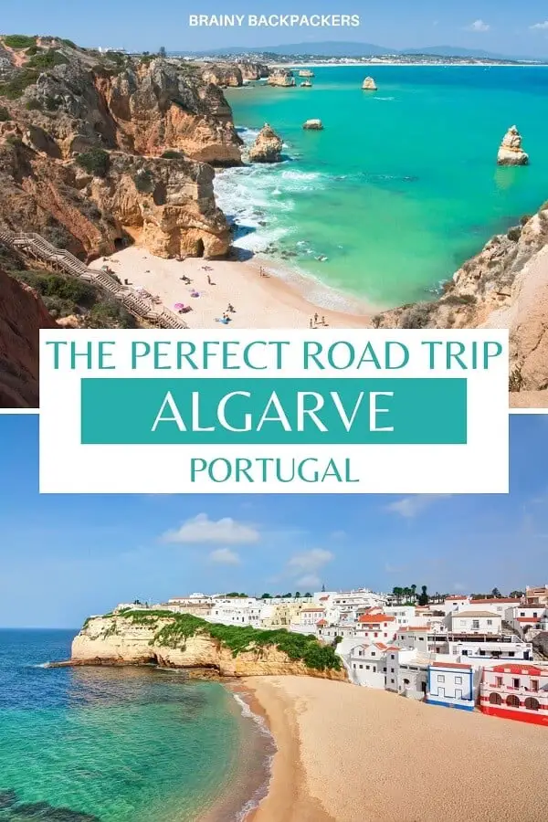 Planning a road trip in Algarve? Here is the perfect Algarve road trip itinerary! #responsibletourism #algarve #portugal #europe #traveltips #travelitinerary #itinerary #roadtrip #sustainabletourism #brainybackpackers