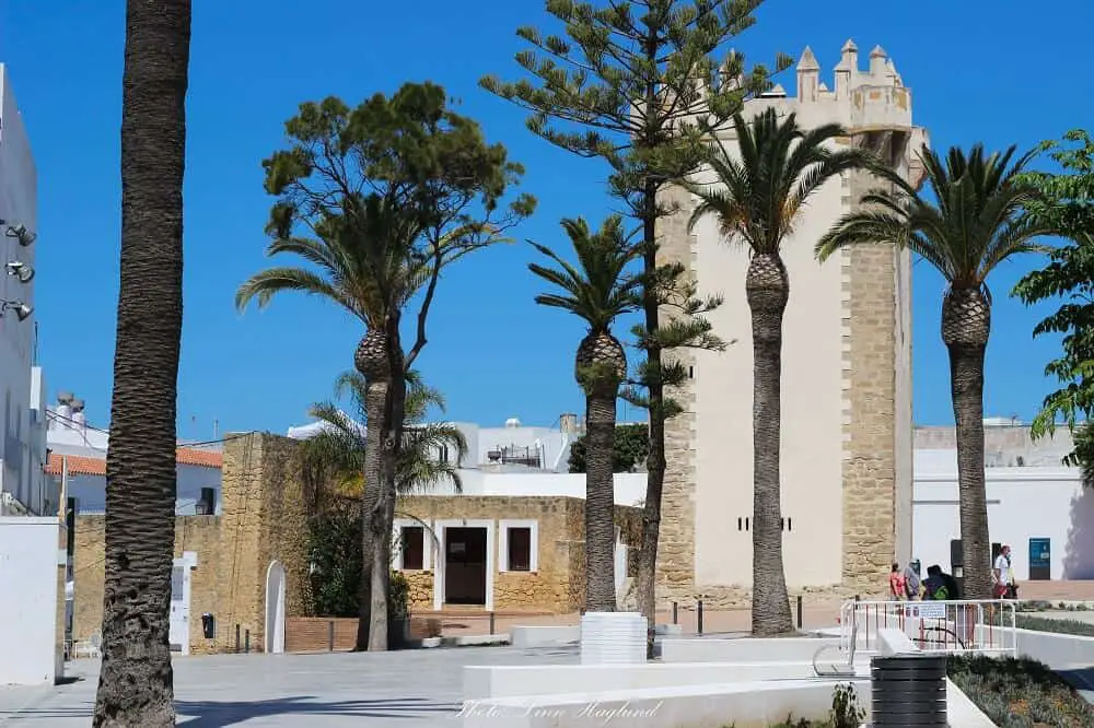 Premium Photo  Panoramic view of the town of conil de la frontera from the  torre de guzman cadiz andalusia