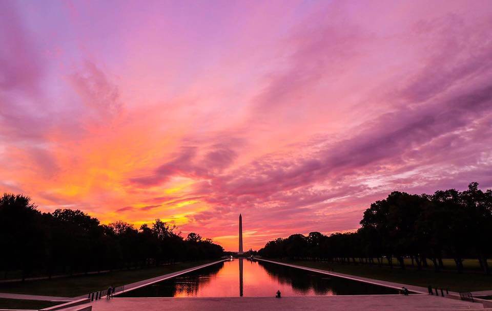Washington DC is the top long weekend trips from Boston
