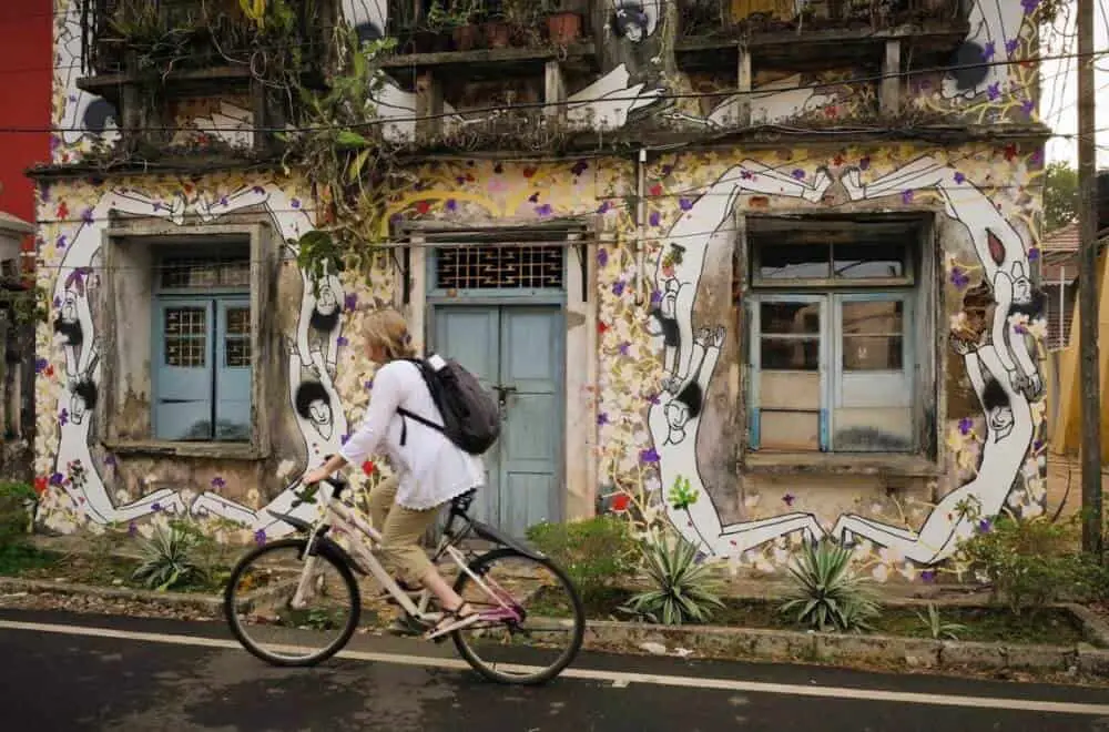 Biking in Cochin