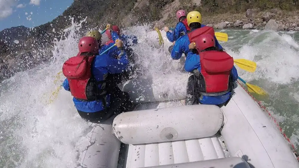 River rafting in Rishikesh